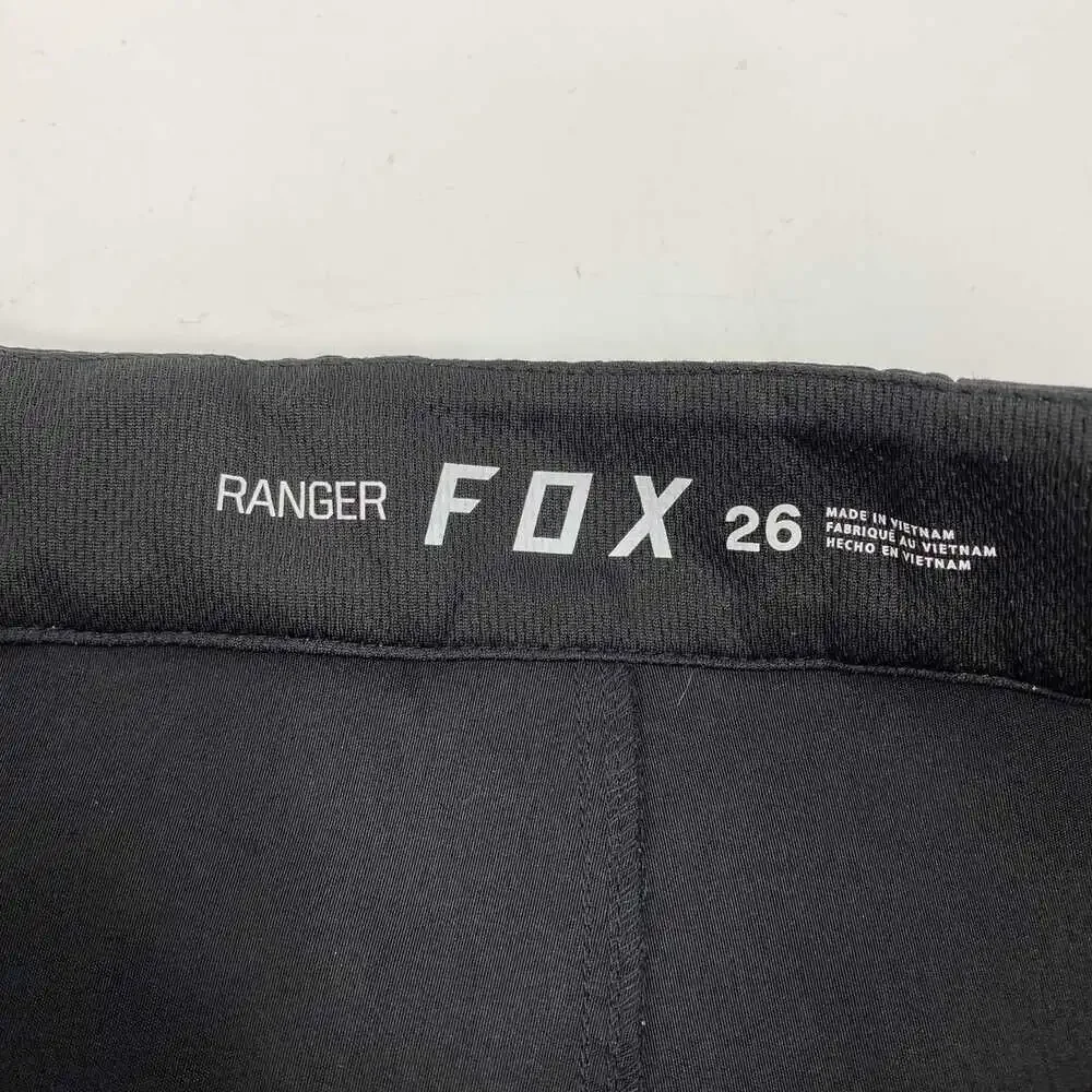 Fox Black Ranger Athletic Biking Shorts | Men's Size 26